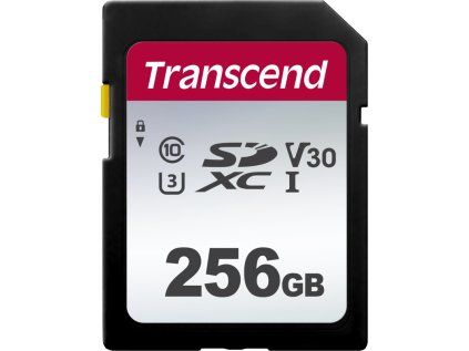 Transcend Silver 300S SDXC UHS-I U3 (V30) R100/W40 256GB