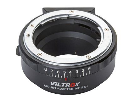NF-FX 1 VILTROX adaptér (s ovl. clony) (NIKON objektivy  na Fuji přístrojích) NF-FX 1