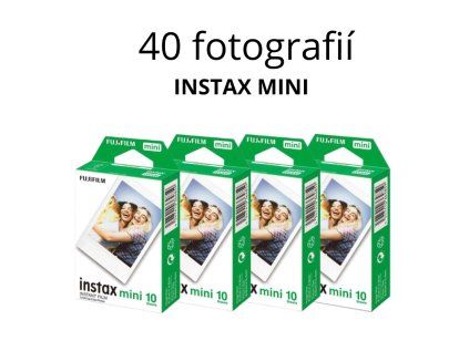 Instax mini film 40 ks fotografií